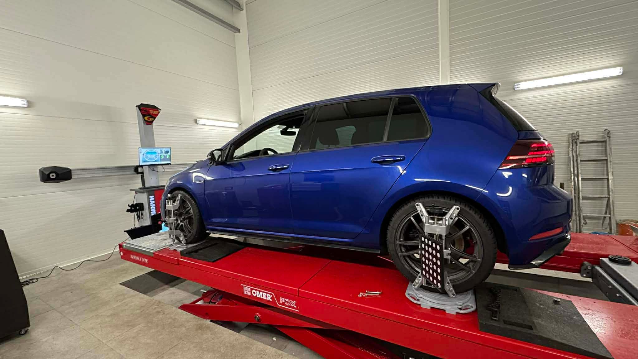 Auto po wykonanym serwisie